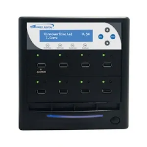 VinpowerDigital ECON USB series,  standalone, Kopierstation für USB sticks, 7 Ports