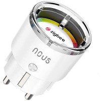 NOUS A1Z smarter Stecker ZigBee 1er max. 3450W 15A mit Strom-Verbrauchsmessung und ZigBee