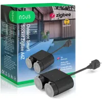 NOUS A4Z smarter Stecker ZigBee für Garten max. 3680W, IP44 mit Strom-Verbrauchsmessung und ZigBee