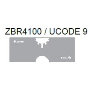 Zebra Z-Select 2000T, ZBR4100 RFID Inlay, Etikettenrolle, Zebra, Normalpapier, B 102mm, H 51mm, RFID