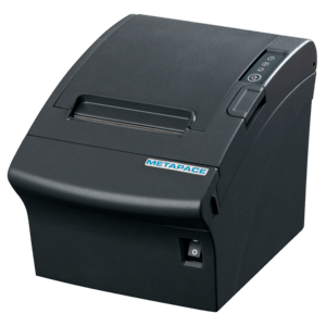 günstiger zuverlässiger Bondrucker Metapace T-3III, Cutter, USB, Ethernet, Kit (USB), schwarz